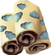 Nalesniki chmurki z nutella x 3szt ( 3 szt) vacpack 280g LOL!