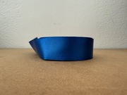 Niebieska Florystyczna Dekoracyjna Tasiemka Wstążka Szpula