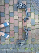 Ślizg zderzaka prawy tył Renault Clio iii Grand Tour