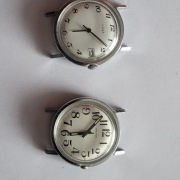2 stare zegarki mechaniczne do naprawy