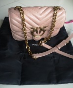 torebka Pinko mini różowa pastelowa oryginalna 