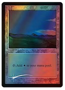MTG Promotional: Plains (Arena 2001 Foil)
