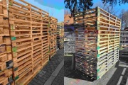 Palety 220 x 120 ponad 60 sztuk na ogrodzenie i inne projekty
