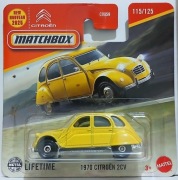 Matchbox Matchbox 1970 Citroën 2CV Nowy autko Mattel