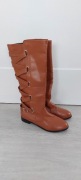 buty kozaki jasny brąz r. 39
