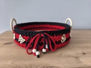 Kosz prezentowy upominkowy taca ręcznie wykonane dekoracja na stół 