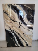 Zegar ścienny w formie obrazu. 