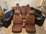 AUDI Q3 83A 2022 FOTELE SIEDZENIA KOMPLET SKÓRA GRZANE