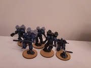 Warhammer 40k Chaos Space Marines Night Lords Night Raptor Squad x5 druk 3D
