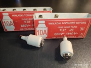 Bezpiecznik wkładka topikowa 10A 660V
