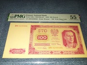 1948 100 złotych seria BW PMG 55