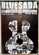 Plakat Festiwal Muzyki Bluesowej BLUESADA XVIII (2009)