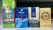 Zestaw 4 kaw mielonych 250g Lavazza, Dallmayr, Tchibo, Cafes de Cabo Verde