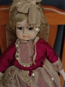 Kolekcjonerska Lalka porcelanowa 62cm.w super stanie