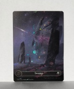 MTG 0369 Swamp - Borderless Galaxy Foil - Edge of Eternities