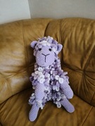 Owieczka lila maskotka do przytulanki 