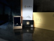 Pierścionek Srebrny S925 Moissanite 1ct 6,5 mm Certyfikat GRA