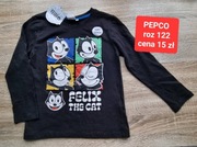 Nowa bluzeczka długi rękaw kot Felix cat z metką 