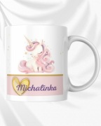 Kubek z nadrukiem, prezent dla Dziewczynki na Roczek Urodziny Dzień Dziecka