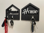 Wieszak Na Klucze "HOME" - Organizer Ścienny! Nowoczesny Design!
