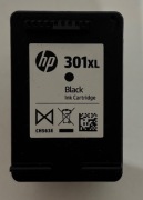HP WKŁAD TUSZ GŁOWICA 301XL CH563E BLACK ORYGINAŁ PUSTY
