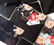 Kartka dla Kobiety - Bilecik do prezentu i kwiatów - Kobieca kartka