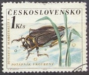 Czechosłowacja 1962 r. Owady