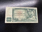 Banknot 100 koron Czechosłowacja 1961