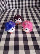 Brelok do kluczy pingwin różnokolorowy