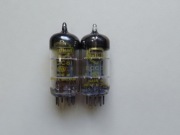 Mullard ECC81 (12AT7) – Bardzo Dobrze Sparowana Para – Blackburn 1963/64