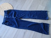 Spodnie dzinsy Massimo Dutti roz S flare