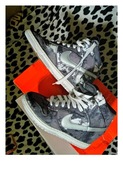 NiKE DUNk SKY Hi sneakersy Półbuty sportowe Na Podwyższeniu / Ukryty koturn
