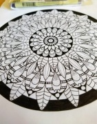 starożytna indyjska mandala Art