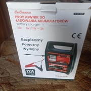 Prostownik do ładowania akumulatorów 12A CarCommerce