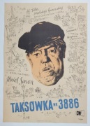 Plakat filmowy TAKSÓWKA nr 3886 Fangor 1953