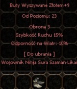 EQ Polska Metin2 Buty ABS na Wiatr +9 GG:68705849