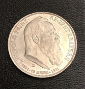 Moneta 3 marki 1911 D Bawaria
