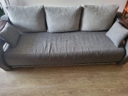 Sofa z funkcją spania z pojemnikiem na pościel