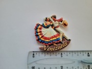 Magnes na lodówkę - 680f. WENEZUELA Tancerze