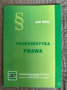 PROPEDEUTYKA PRAWA J.Brol