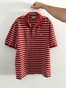 Oryginalna vintage Polo Lacoste Striped Shirt L