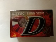 Kaseta magnetofonowa TDK D90