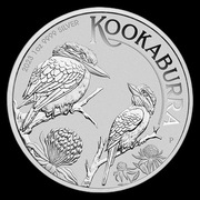 Srebrna moneta Kookaburra 2023 1oz 9999Ag Perth Mint