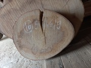 Plaster Drewna BUK 56/46/9 cm Blat Stolik Żywica DIY Wysuszony