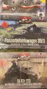 2 modele Sd.Kfz.223 + Pz.Kmpf. 35t. 1:72
