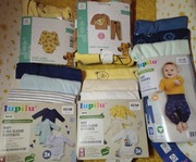 Duża paka NOWYCH ubrań rozmiar 62/68 Lupilu 14 sztuk GRATIS!