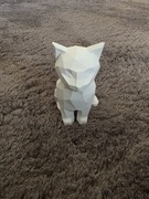 Figurka biały kotek