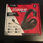 Słuchawki HyperX Cloud III S Wireless czarno-czerwone