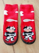 Skarpetobutki antypoślizgowe niemowlęce w rozm. 20-22