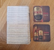 Podkładki piwne - 100 szt WARKA Strong